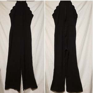 Charlotte Russe all black jumpsuit pants